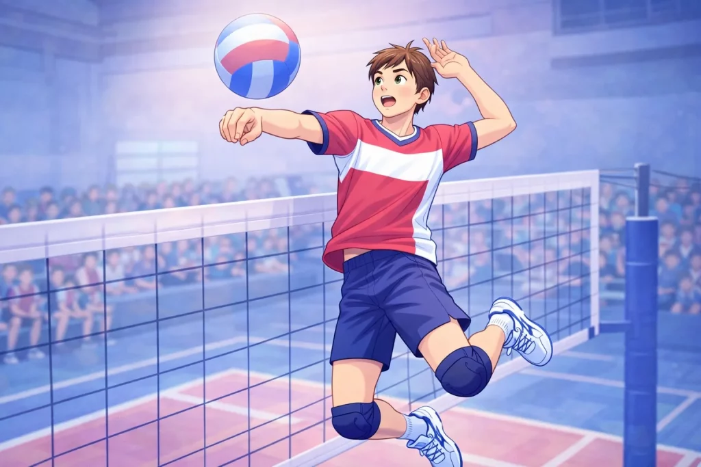 palllavolo pallone banda schiacciatore