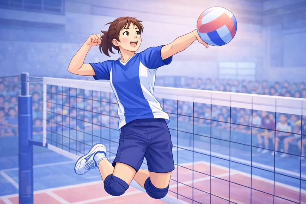 pallavolo pallone schiacciata